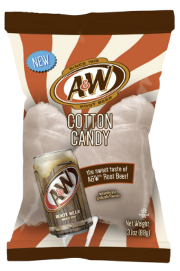 A&W Root Beer Cotton Candy 88g