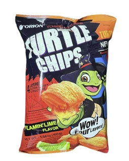 Orion Turtle Chips Flaming Hot 160g