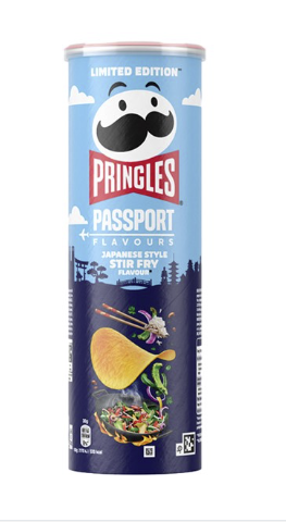 US Pringles Passport japanese Style Stir Fry 165g