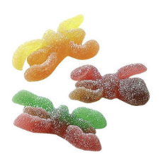Vidal Sugared Spiders 250Pcs 1.75Kg