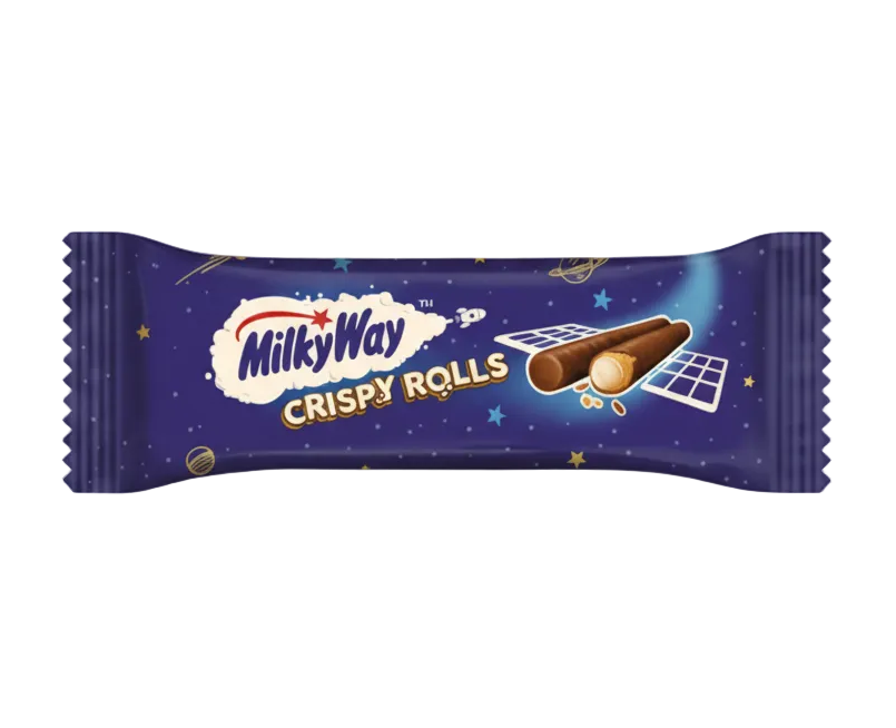Milkyway Crispy Rolls 22.5g - Tom's Confectionery Warehouse