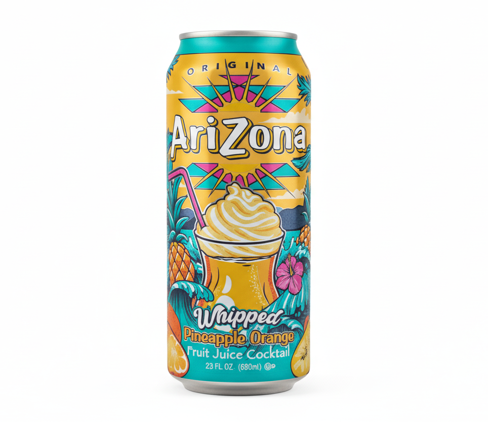 Arizona Whipped Pineapple Orange Juice Cocktail 680ml