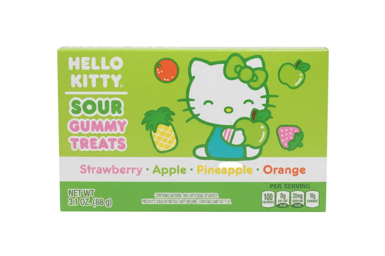 Hello Kitty Sour Gummy Treats 88g