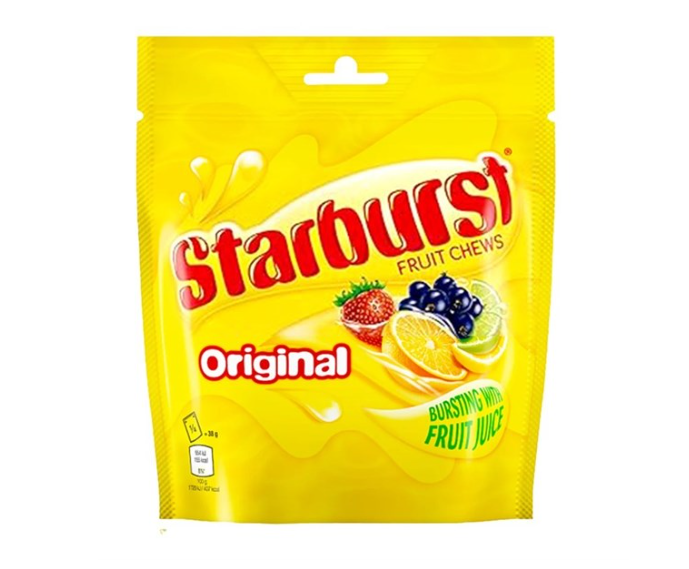 UK Starburst Original Fruit Chews 138g
