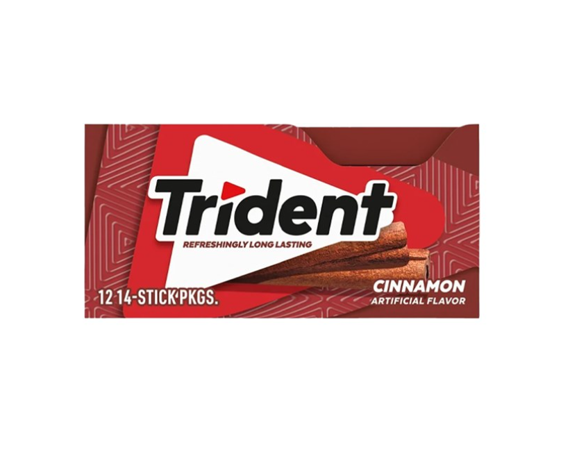 Trident Cinnamon Gum 14 Sticks