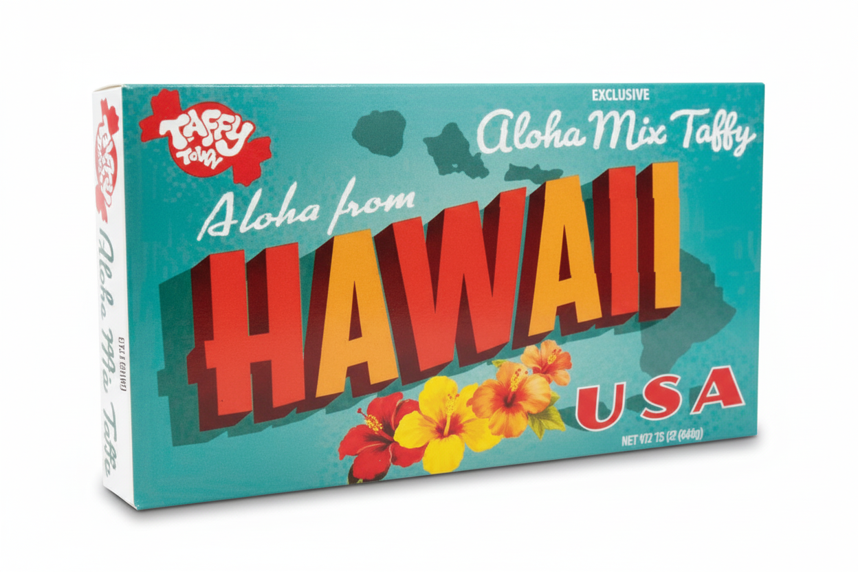 US Taffy Town Hawaii 340g