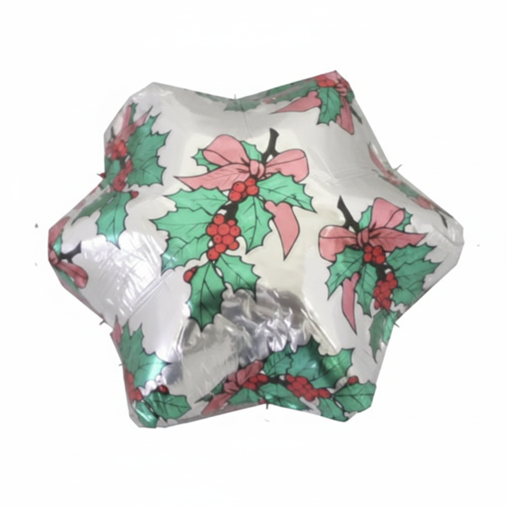 Pauls Chocolates Xmas Holly Stars