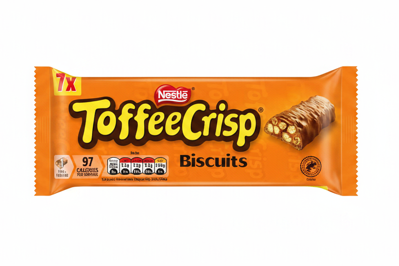 UK Nestle Toffee Crisp 7pk 130.9g