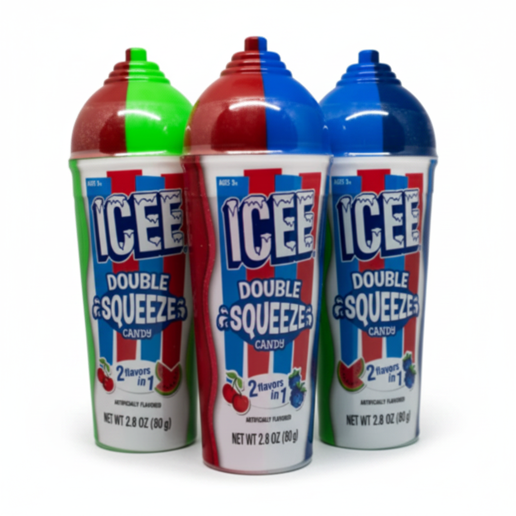 Icee Double Squeeze Candy 80g