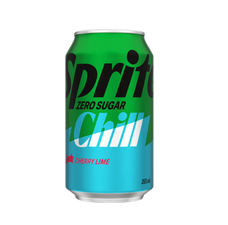 Sprite Cherry Lime Soda Can 355ml