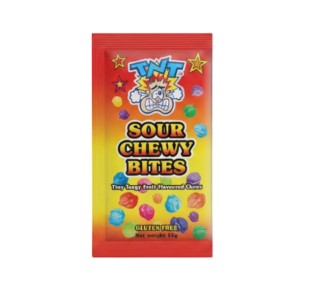 TNT Sour Chewy Bites 15g