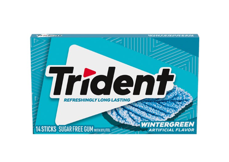 Trident Wintergreen Gum 14 Sticks