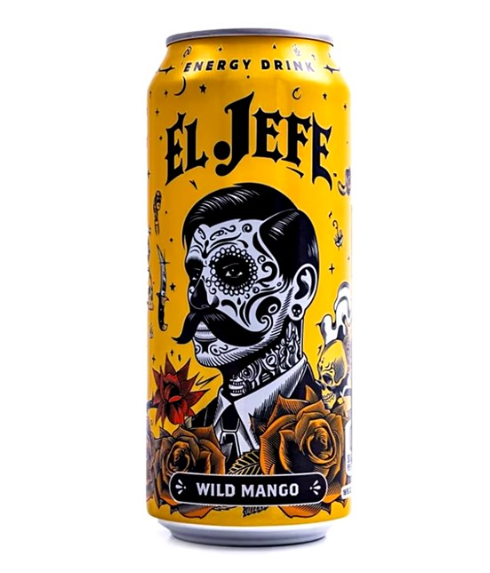 El Jefe Energy Drink Wild Mango 473ml