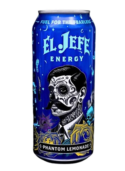 El Jefe Energy Drink Phantom Lemonade 473ml
