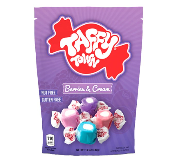 US Taffy Town Berries & Cream 340g