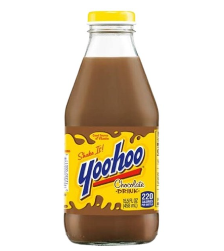 Yoohoo Chocolate Drink Glass Bottle 458ml