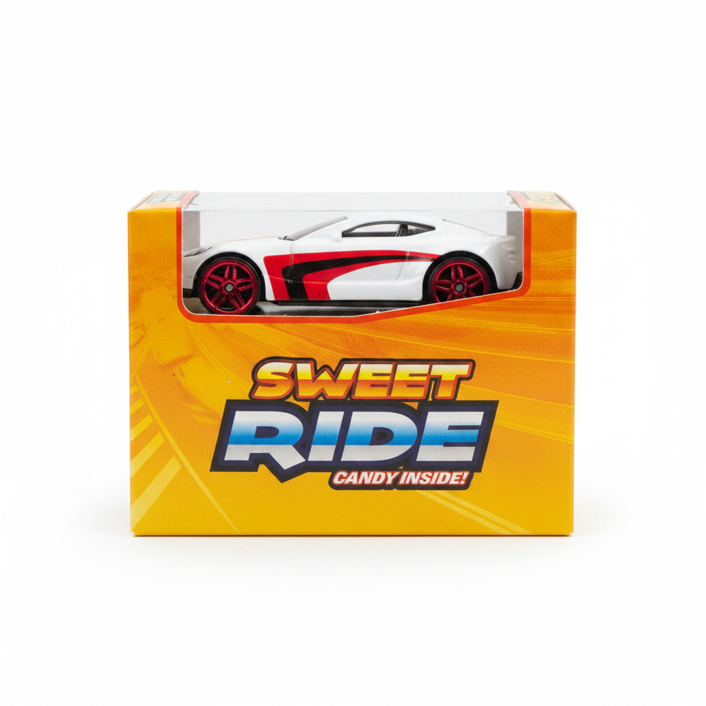 Sweet Ride Metal Car with Candy 5g