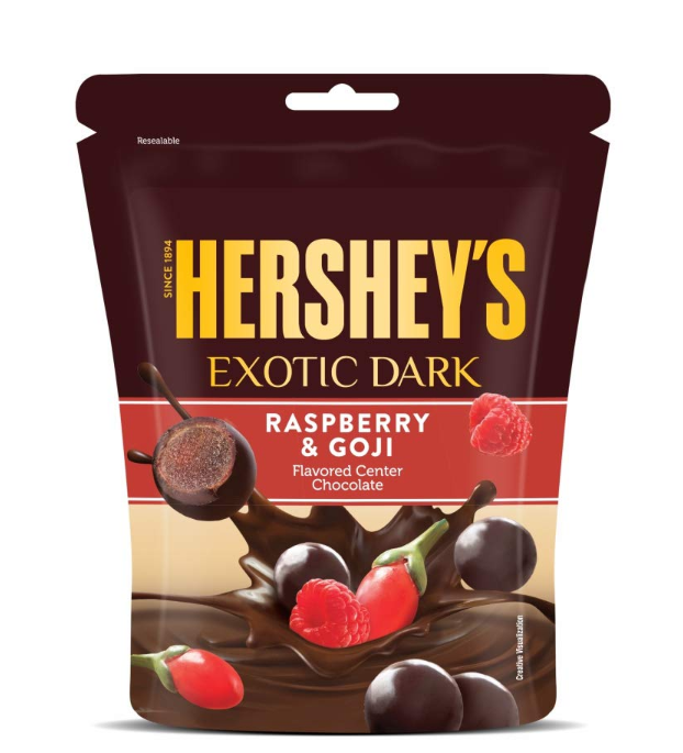 Hershey’s Exotic Dark Raspberry & Goji 100g