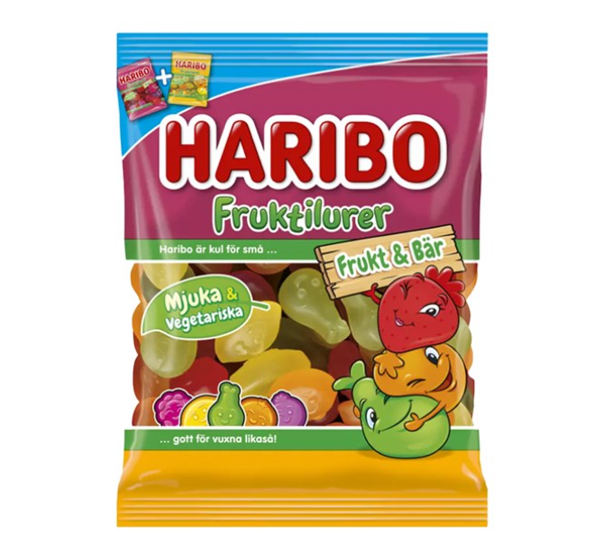 Haribo Fruktilurer 80g