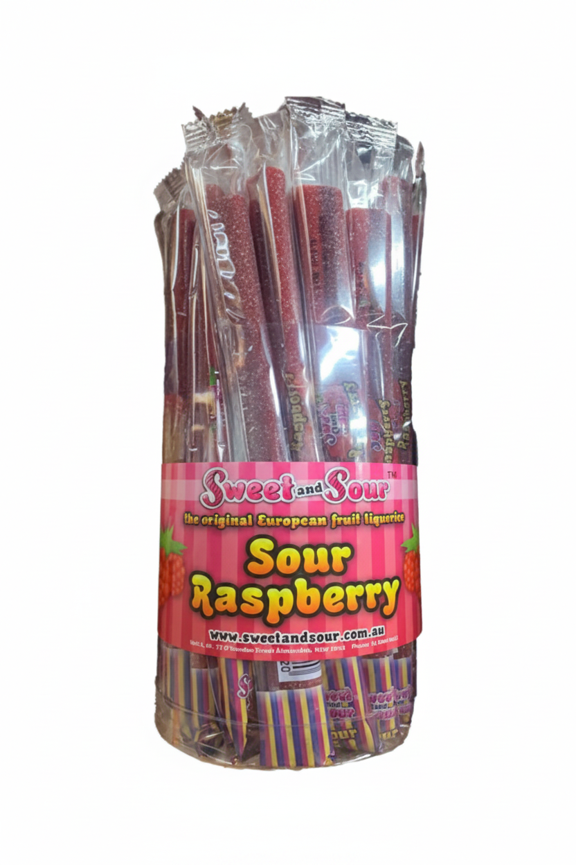 Sweet and Sour Cable Sour Raspberry 40g