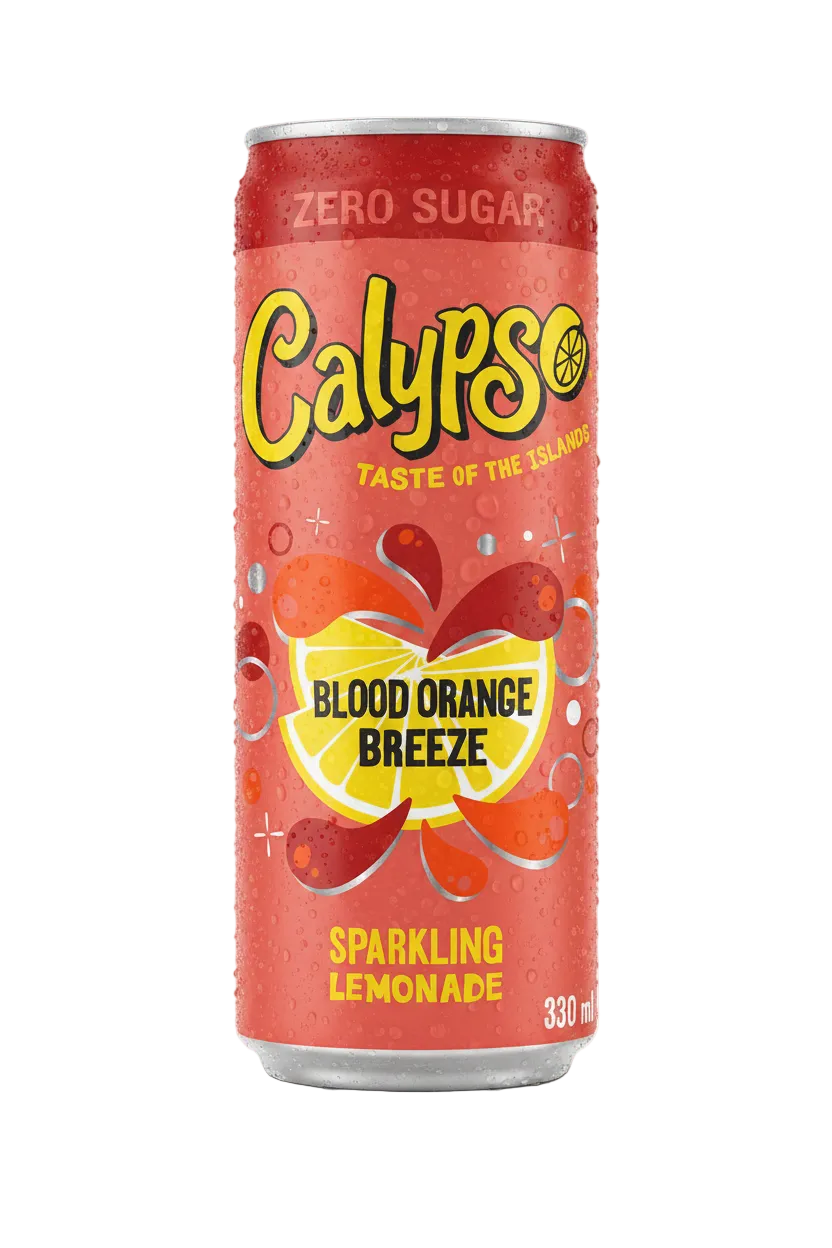 Calypso Sparkling Blood Orange Breeze Zero 330ml