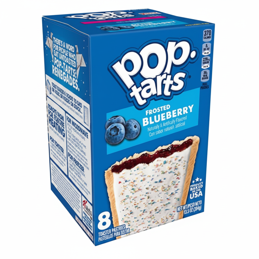 Pop Tarts Frosted Blueberry 384g