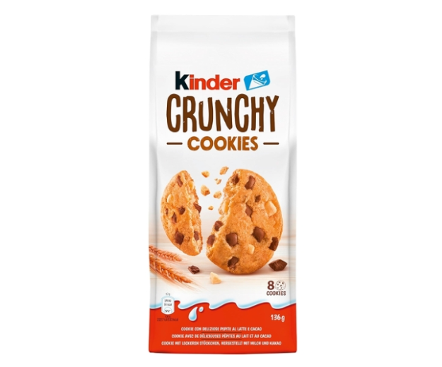 Kinder Crunchy Cookies 136g