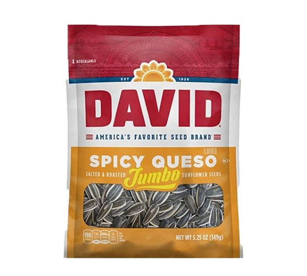 David Sunflower Seeds Spicy Queso Jumbo 149g