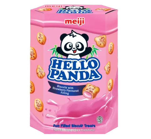 Hello Panda Strawberry 234g