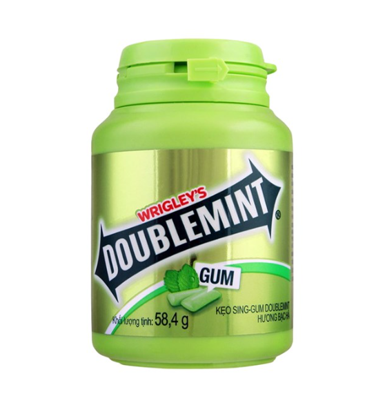 Wrigley'S Double Mint Peppermint Bottle Asia 58g