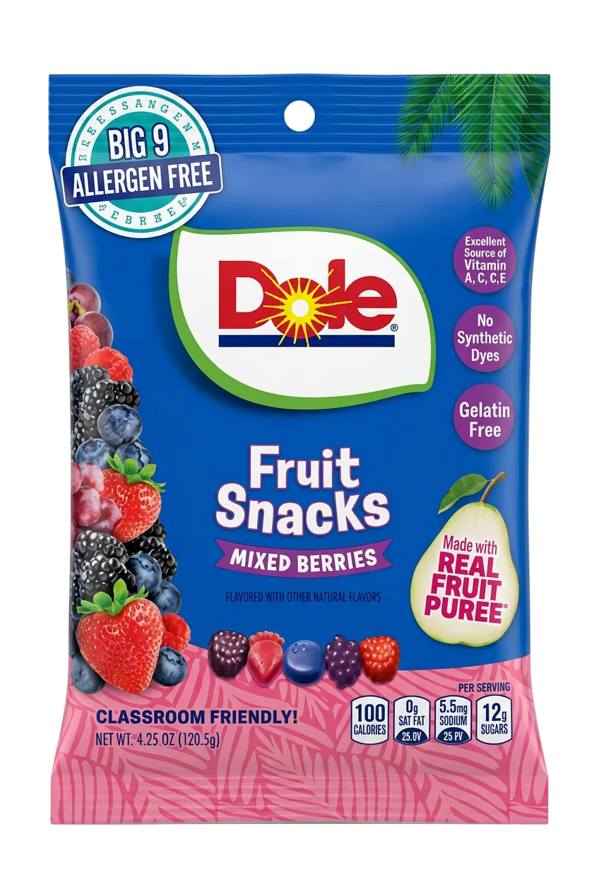 Dole Berry Fruit Snack 120g