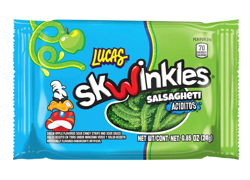 Lucas Skwinkles Salsagheti - Aciditos 24g