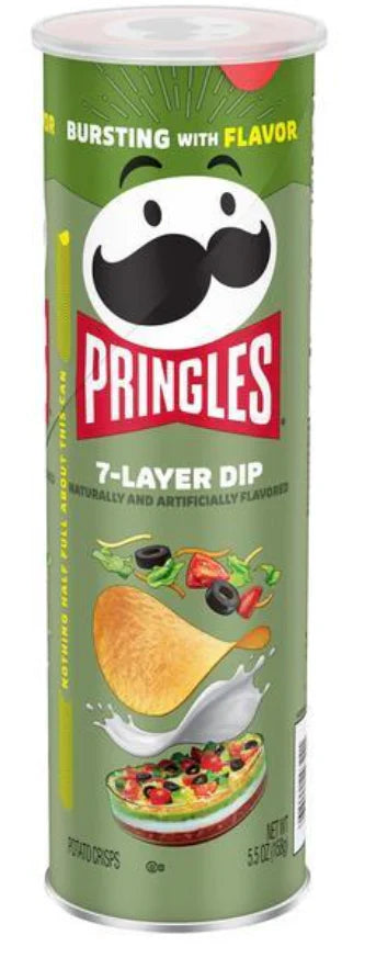 US Pringles 7-Layer Dip Potato Chips 158g