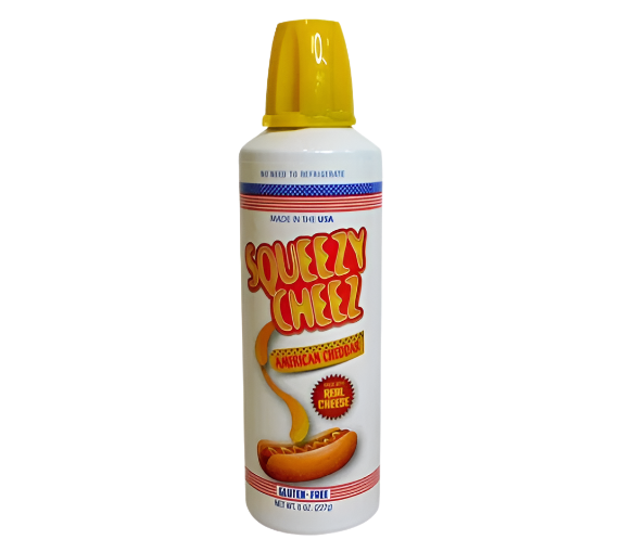 Squeezy Cheez Cheddar 227g
