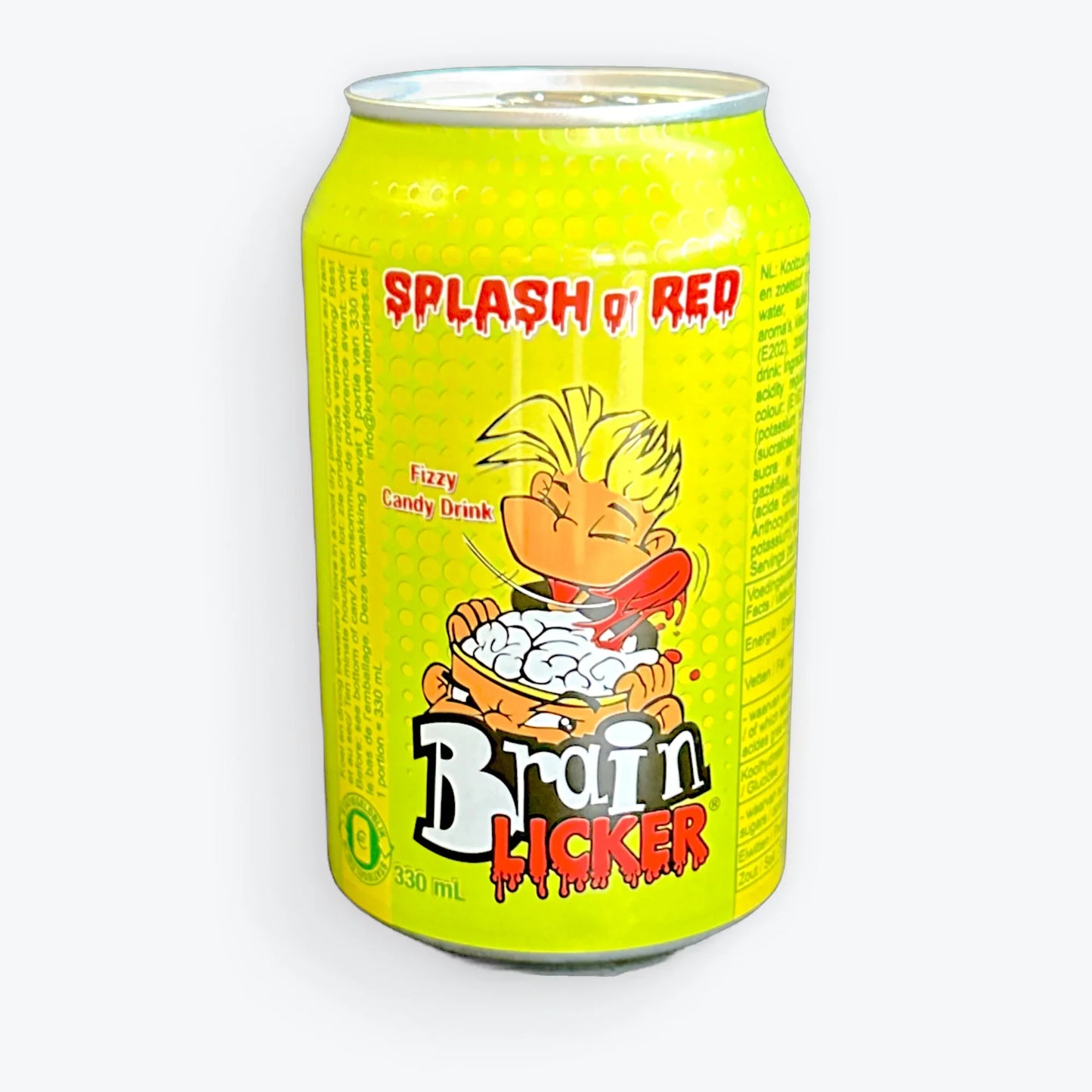 Brain Licker Splash O Red Soda 330ml