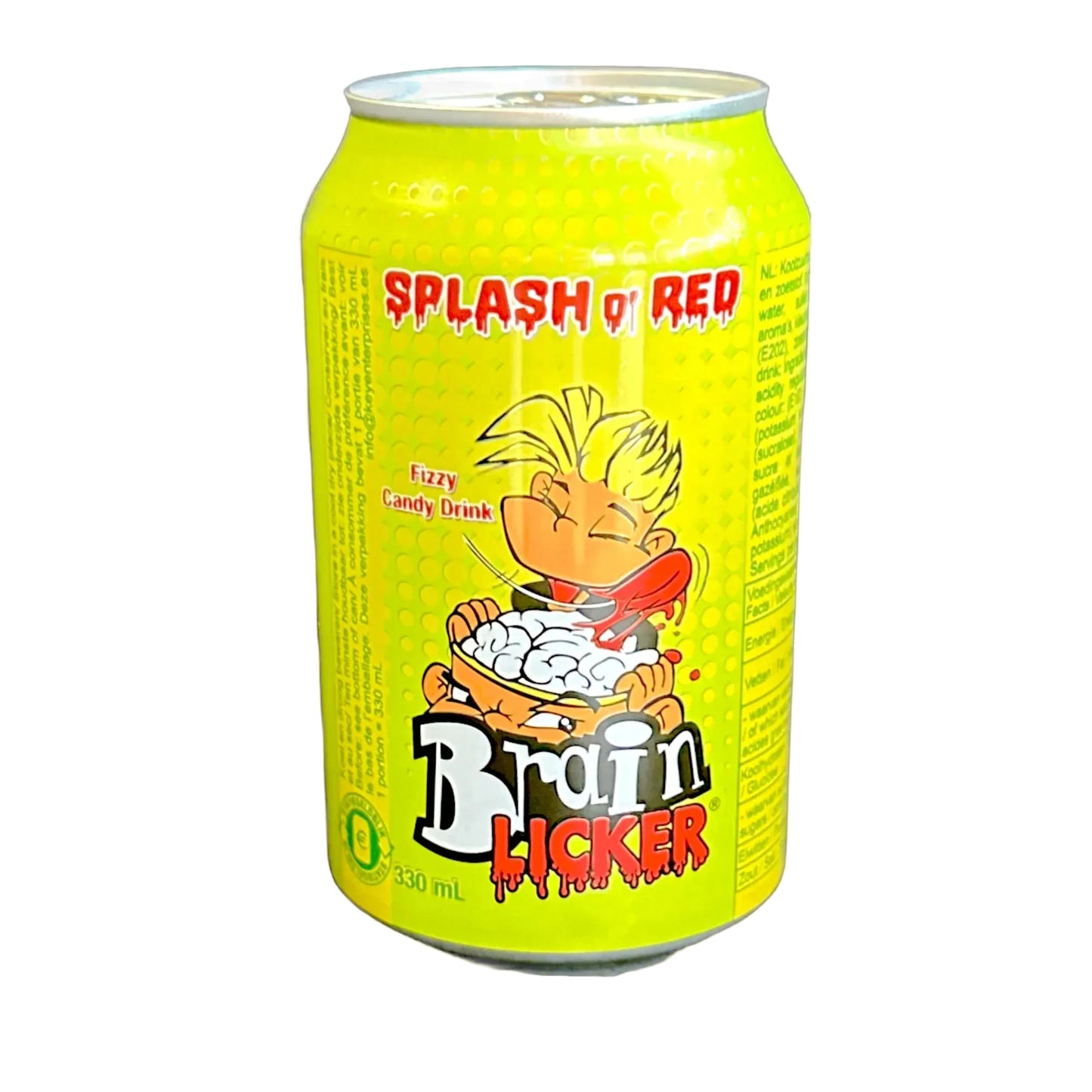 Brain Licker Splash O Red Soda 330ml