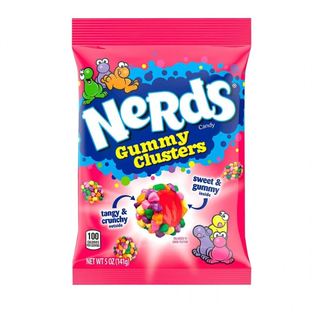 US Nerds Gummy Clusters Cherry Lemonade Blitz 141g - Tom's Confectionery Warehouse
