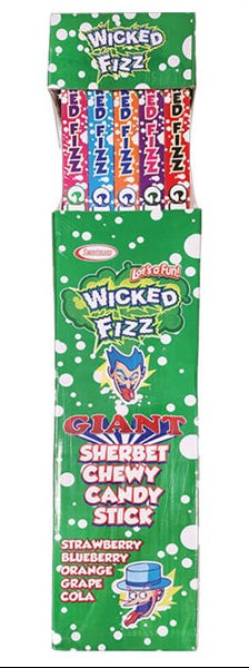 Wicked Fizz Giant Sherbet Sticks 70g