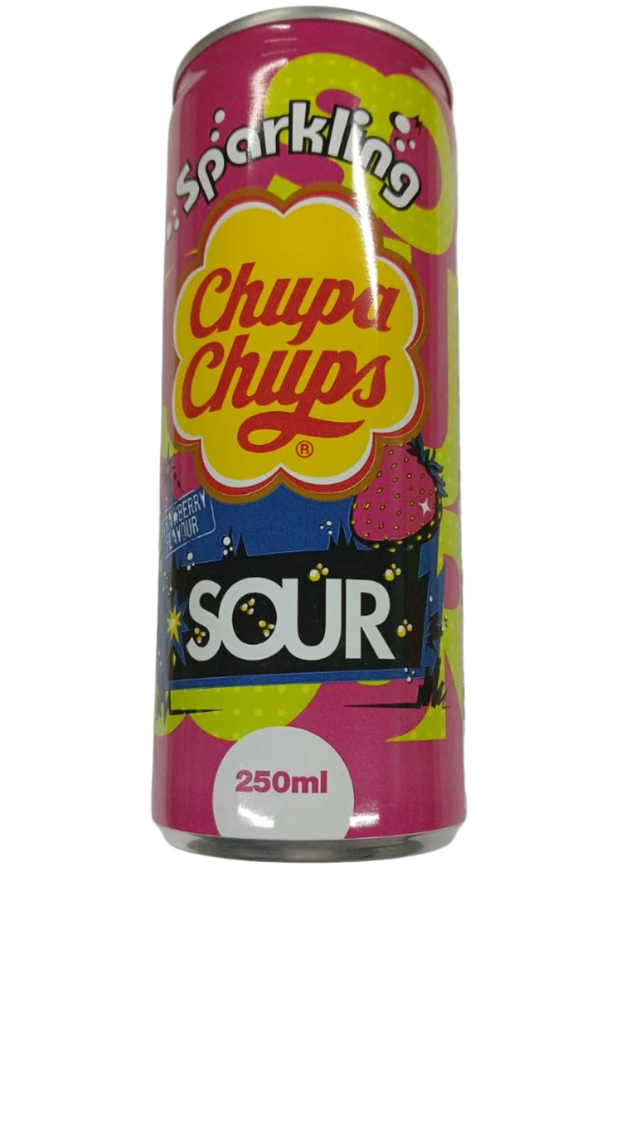 Chupa Chups Sparkling Sour blueberry 250ml