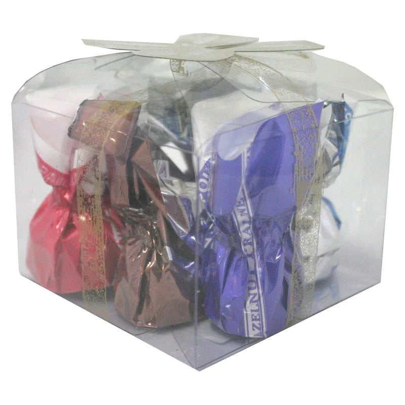 PAULS CHOCOLATES Clear Cube Box