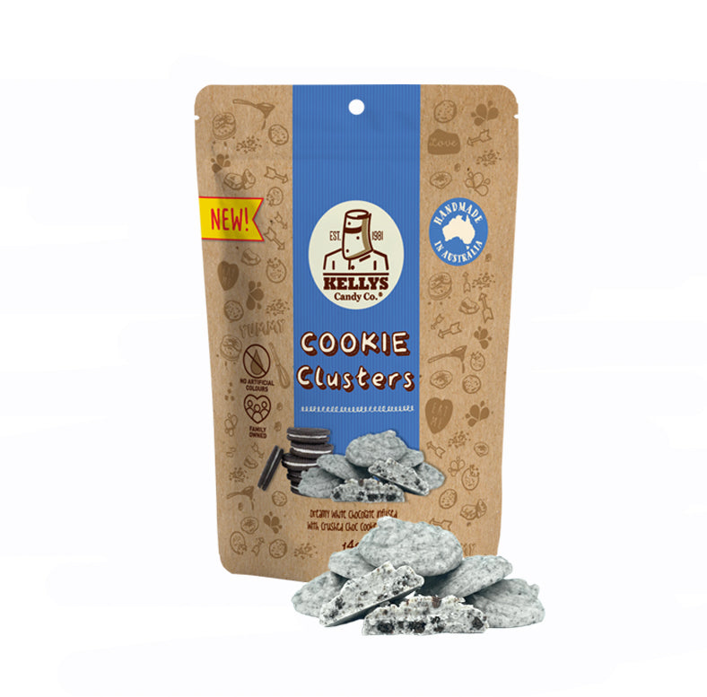 Kellys Cookie Clusters 140g