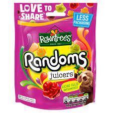 ROWNTREE'S RANDOMS JUICERS BAG 140g