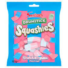 Swizzels Drumstick Squashies Bubble Gum 160g