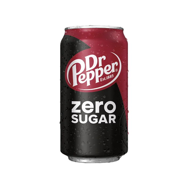 Dr Pepper Zero Sugar 355ml - Tom's Confectionery Warehouse
