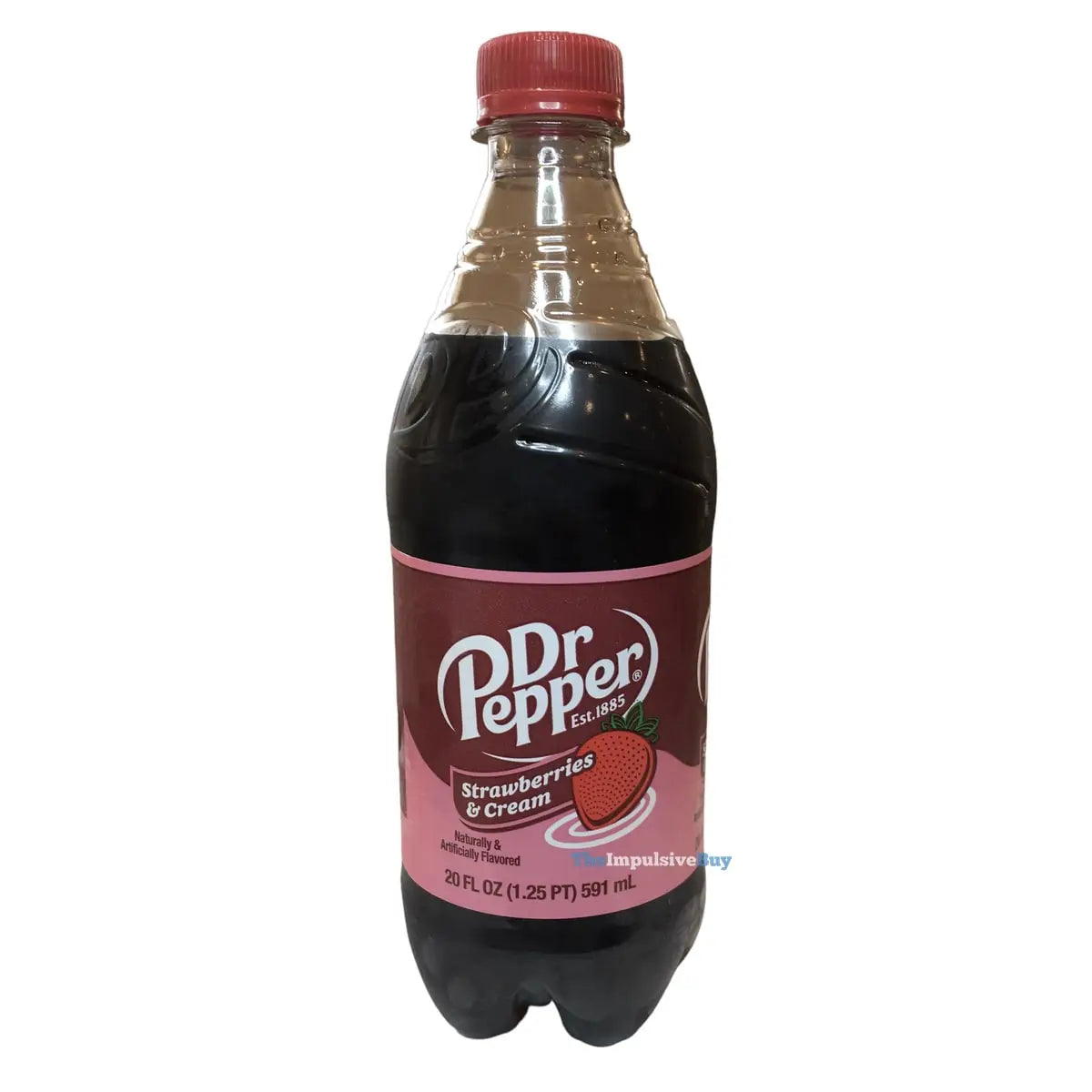 DR PEPPER STRAW/CREAM 591ML Tom's Confectionery Warehouse