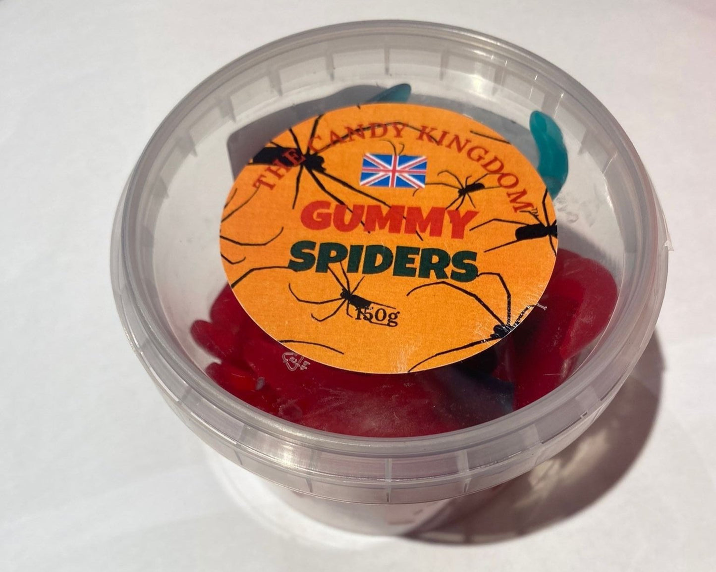 TCK Gummy Spiders 100g