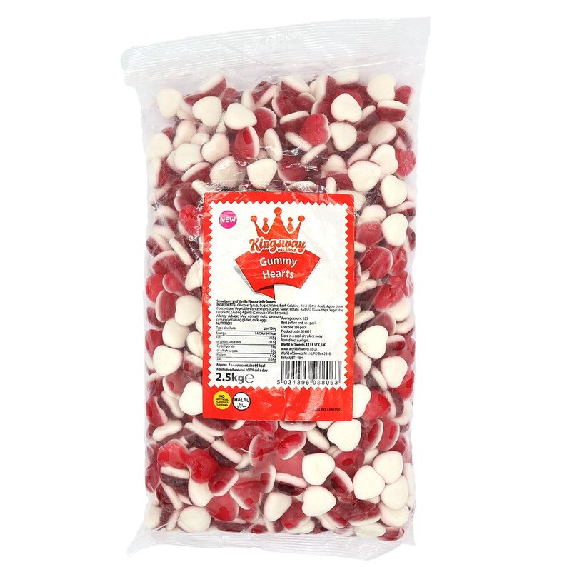 Kingsway Gummy Heart 2.5g