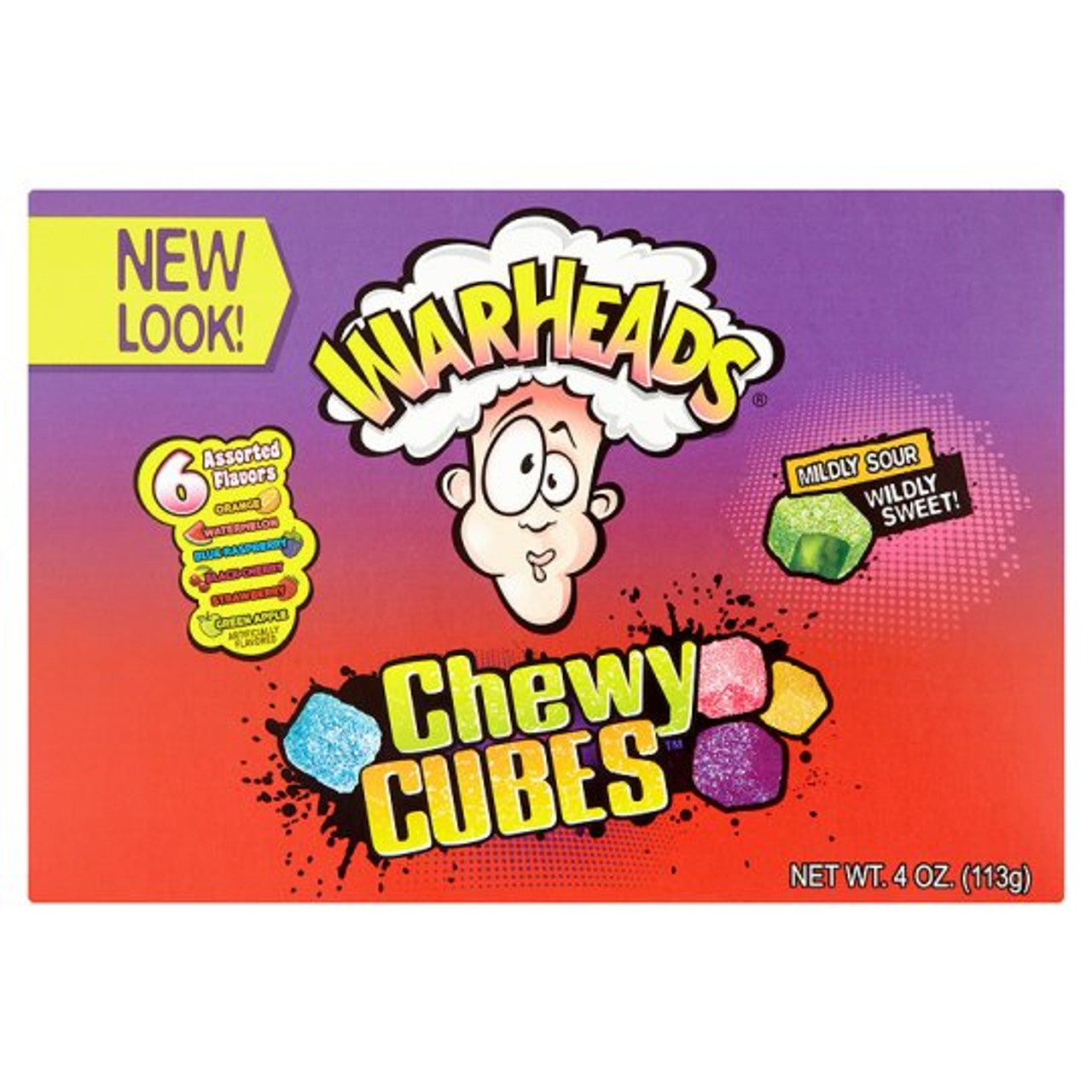 US Warheads Chewy Cubes 113g