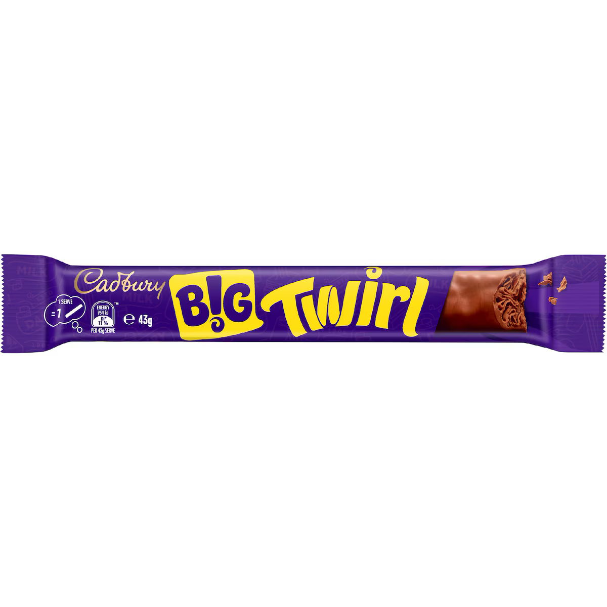 Cadbury big twirl chocolate bar 43g