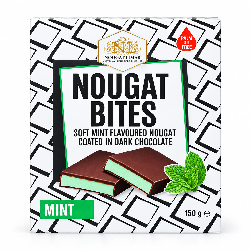 Nougat Limar Bites- Mint Dark Choc